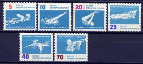 DDR  Nr.907/12          **  mint             (6125) ( Jahr 1962 )