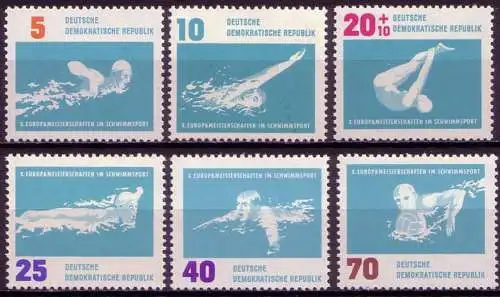 DDR  Nr.907/12          **  mint             (12004) ( Jahr 1962 )