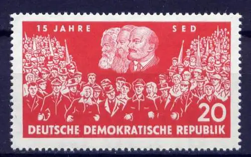 DDR Nr.821         **  mint       (3069) ( Jahr: 1961 )