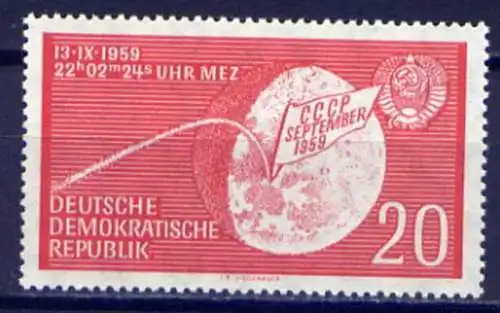 DDR Nr.721              **  mint       (4576)   ( Jahr: 1959 )