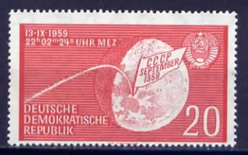DDR Nr.721              **  mint       (4575)   ( Jahr: 1959 )