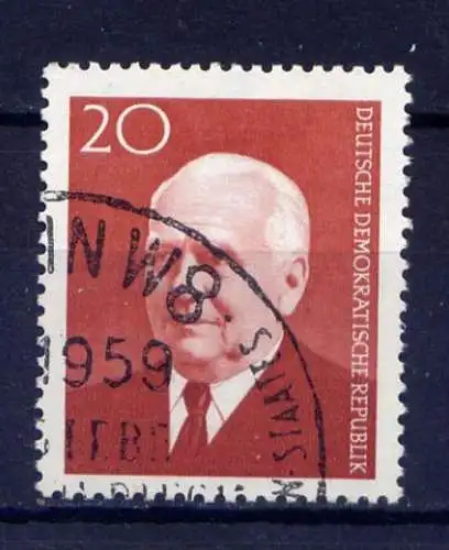 DDR Nr.673      O used   (15528)  (Jahr:1959)