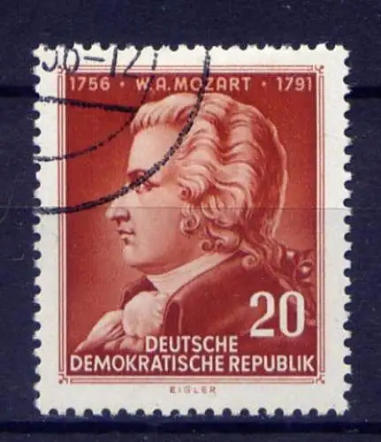 DDR Nr.511       O used   (2354)  (Jahr:1956)