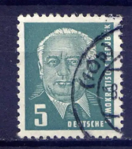 DDR Nr.322        O  used       (5343) ( Jahr: 1952 )