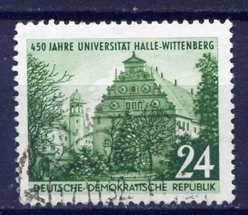 DDR Nr.318 XII        O  used       (10769) ( Jahr: 1952 )