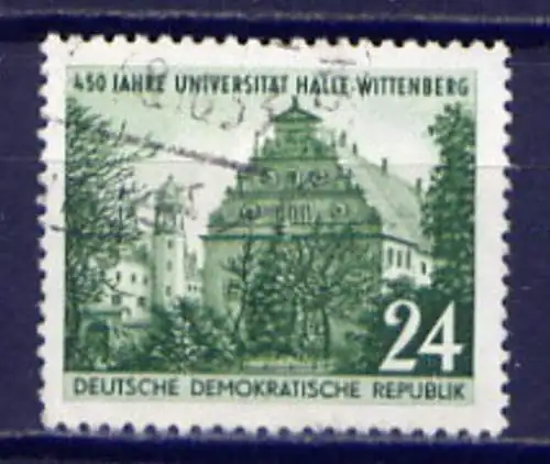 DDR Nr.318 XI         O  used       (5094)  ( Jahr: 1952 )