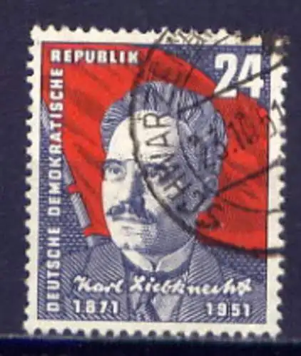 DDR Nr.294          O  used       (5054) ( Jahr: 1951 )