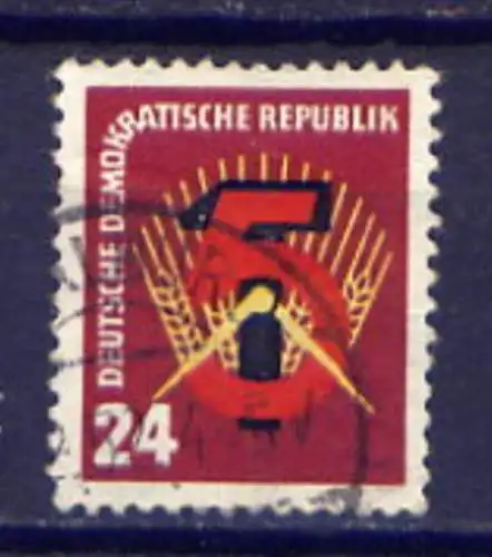 DDR Nr.293         O  used       (5044)  ( Jahr: 1951 )