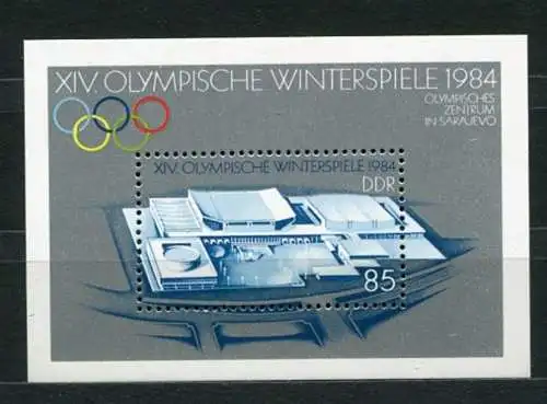 DDR Block 74     **  mint       (20928) ( Jahr: 1983 )