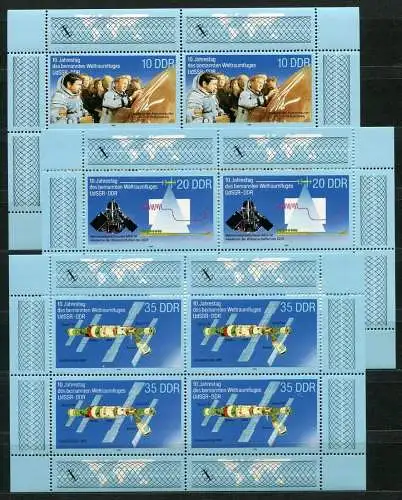 (20668) DDR  Nr.3190/2  Kleinbogen          **  postfrisch