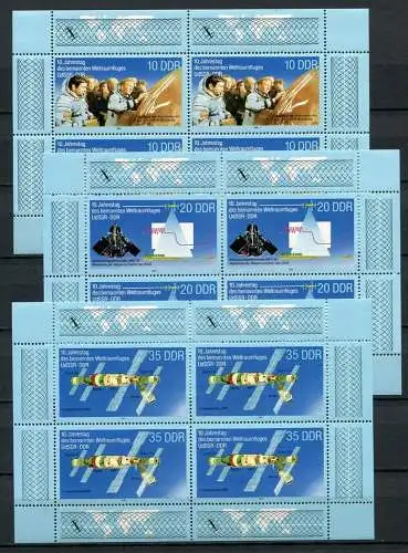 (20667) DDR  Nr.3190/2  Kleinbogen          **  postfrisch