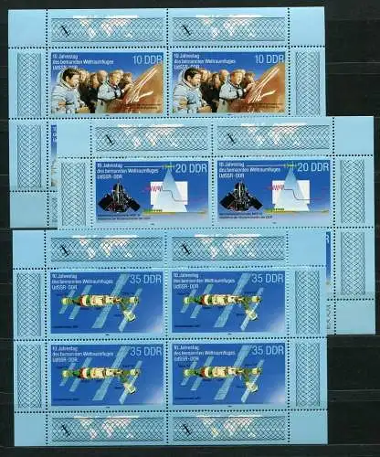 (20666) DDR  Nr.3190/2  Kleinbogen          **  postfrisch