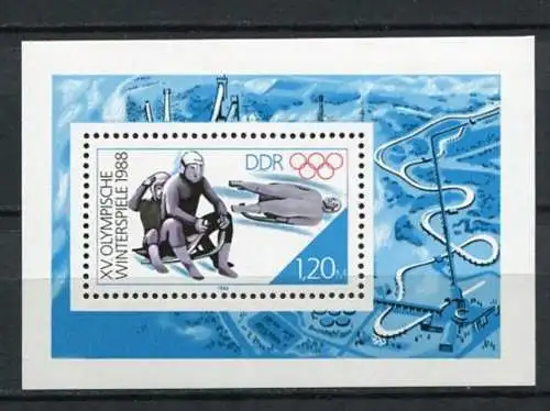 DDR Block 90     **  mint      (20647) ( Jahr: 1988 )