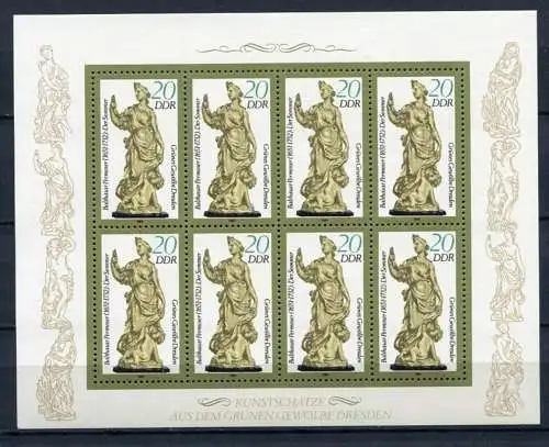 (20577) DDR Nr.2906 II  Kleinbogen         **  postfrisch