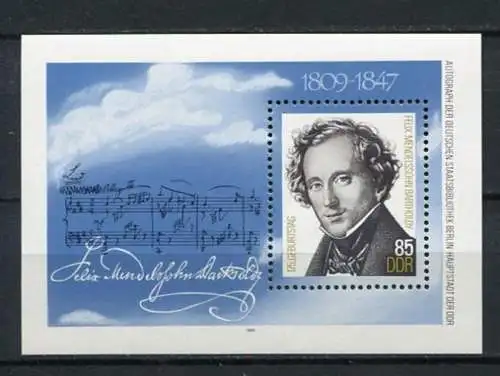 (20565) DDR Nr.2852  Block 76           **  postfrisch