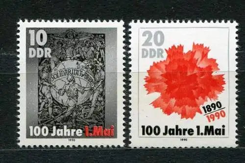 DDR Nr.3322/3     **  mint      (20370) ( Jahr: 1990 )