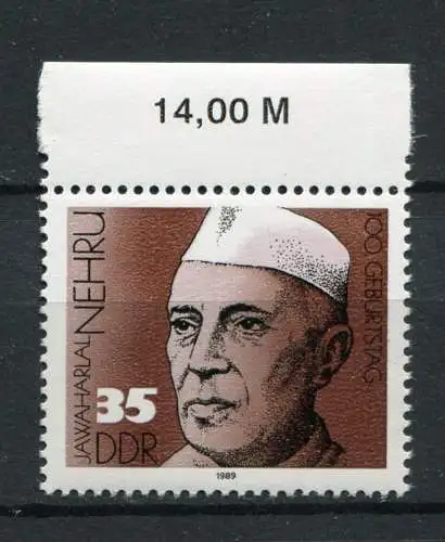 DDR Nr.3284      ** mint   (20345)  (Jahr:1989)