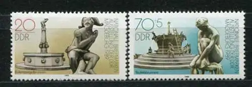 DDR Nr.3265/6      ** mint   (20314)  (Jahr:1989)