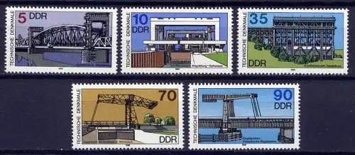 DDR  Nr.3203/7          **  mint             (1770) ( Jahr 1988 )