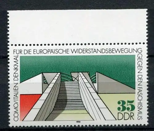 (20222) DDR Nr.3196     **  postfrisch  Rand