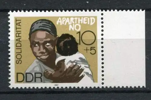 (20151) DDR Nr.3105       **  postfrisch  Rand