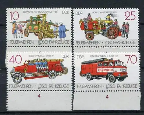 (20145) DDR Nr.3101/4        **  postfrisch  Rand