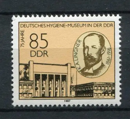 DDR Nr.3089    ** mint   (20135)  (Jahr:1987)