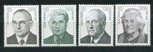 (20131) DDR Nr.3082/5        **  postfrisch