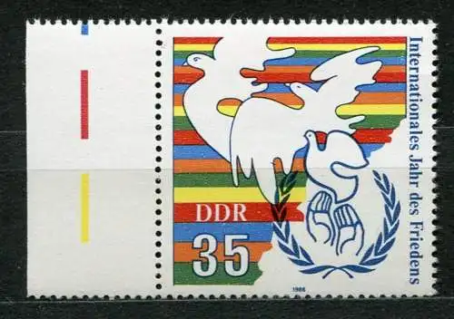 (20077) DDR Nr.3036         **  postfrisch  Rand