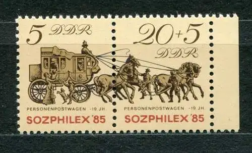 (20011) DDR Nr.2965/6 Paar          **  postfrisch