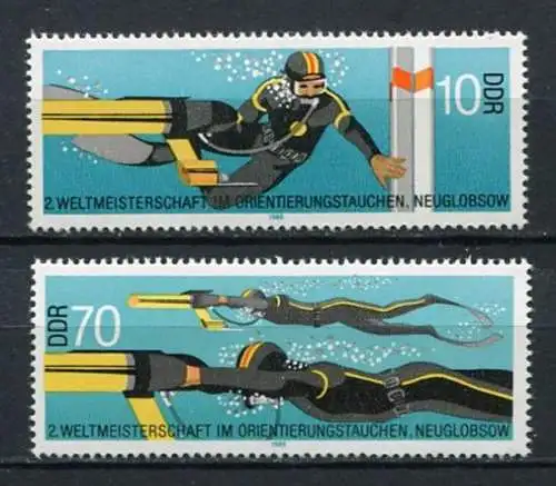 (20005) DDR Nr.2961/2          **  postfrisch