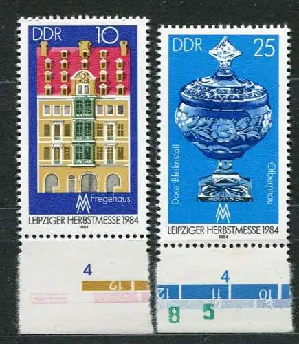 (19929) DDR Nr.2891/2           **  postfrisch  Rand