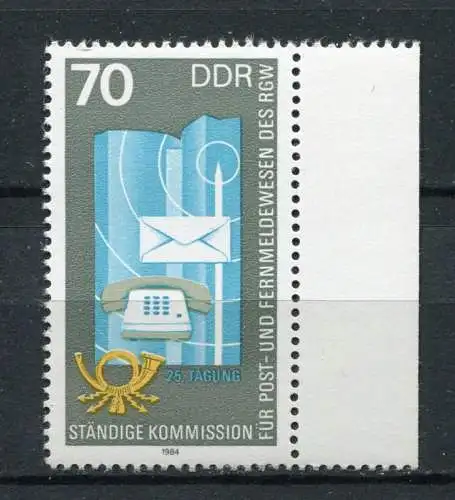 DDR Nr.2873           **  mint       (19900) ( Jahr: 1984 )