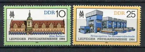 (19887) DDR Nr.2862/3           **  postfrisch
