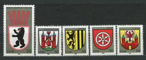 (19850) DDR Nr.2817/21           **  postfrisch