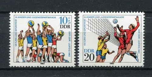 (19845) DDR Nr.2814/5           **  postfrisch