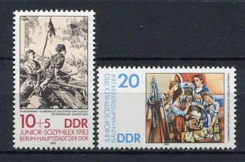 (19843) DDR Nr.2812/3          **  postfrisch
