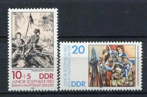 (19842) DDR Nr.2812/3          **  postfrisch