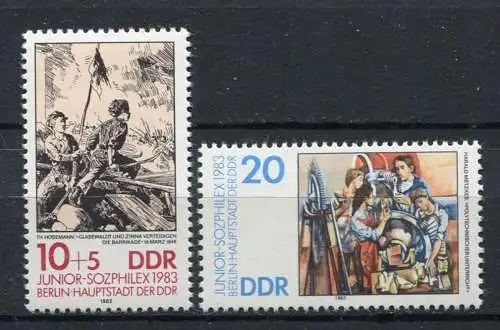 DDR Nr.2812/3          **  mint       (19841) ( Jahr: 1983 )