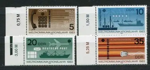 (19799) DDR Nr.2770/3           **  postfrisch  Rand