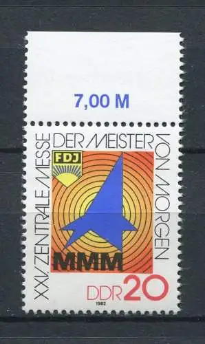 (19783) DDR Nr.2750            **  postfrisch  Rand