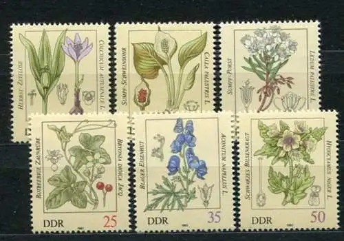 (19730) DDR Nr.2691/6   **  postfrisch