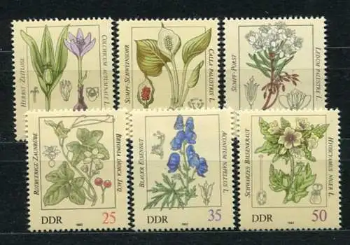 (19729) DDR Nr.2691/6   **   postfrisch