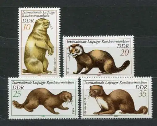 (19722) DDR Nr.2677/80             **  postfrisch