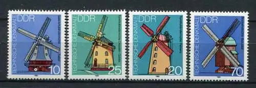 DDR Nr.2657/60             **  mint       (19709) ( Jahr: 1981 )