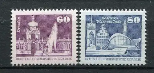 DDR Nr.2649/50             **  mint       (19701) ( Jahr: 1981 )