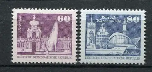(19700) DDR Nr.2649/50             **  postfrisch