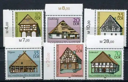 (19677) DDR Nr.2623/8           **  postfrisch Rand