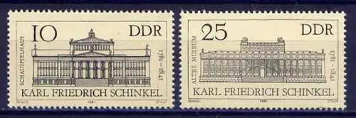 (3196) DDR Nr.2619/20           **  postfrisch