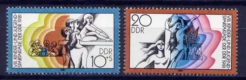 (1023) DDR Nr.2617/8             **  postfrisch